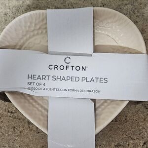 Crofton Heart Shaped Plates